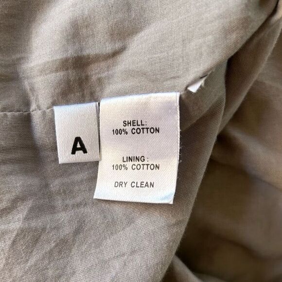 Ann Taylor Gray Polka Dot Origami Flowers Dress 0 - Picture 6 of 6